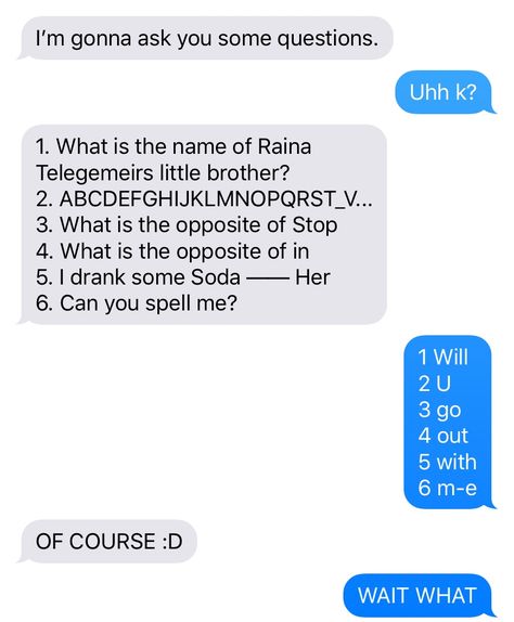 FUN TRICK TO DO WITH YOUR CRUSH Accidental Texts To Crush, Funny Text Pranks To Do On Friends, Convo Starters Crush Snapchat, Cute Ways To Confess To Your Crush Over Text, Text Messages To Send To Your Crush, Cute Names For Your Crush, Things To Start A Convo With Your Crush, Lyric Text Prank On Crush, Text Pranks For Crush