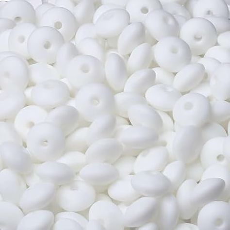 Amazon.com: Kovict 200Pcs Silicone Beads, 12mm Silicone Beads for Keychain Making Bulk Silicone Beads for Pens Silicone Beads 12mm for Bracelet Necklace DIY Crafts（White） : Arts, Crafts & Sewing Keychain Making, Necklace Diy, Silicone Beads, Amazon Art, Sewing Stores, Diy Necklace, Bracelet Necklace, Crafts Sewing, Necklaces Bracelets