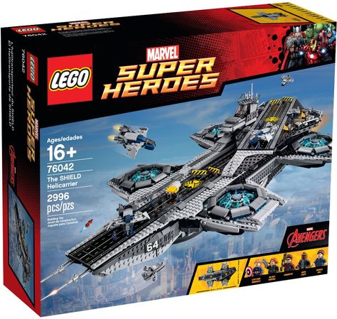 Click to close image, click and drag to move. Use arrow keys for next and previous. Mafex Spiderman, Shield Helicarrier, Wiking Autos, Avengers Shield, Best Lego Sets, Maria Hill, Lego Marvel's Avengers, Marvel Super Heroes, Lego Marvel Super Heroes