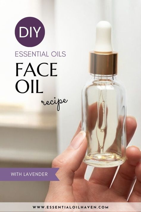 DIY Face Oil Recipe for Radiant Skin – Custom For Each Skin Type Essential Oil Blends For Face Skin Care, Homemade Face Oil, Face Oil Diy, Diy Face Oil, Facial Oil Recipe, Face Oil Recipe, Body Oil Diy, Oil For Glowing Skin, Essential Oils For Face