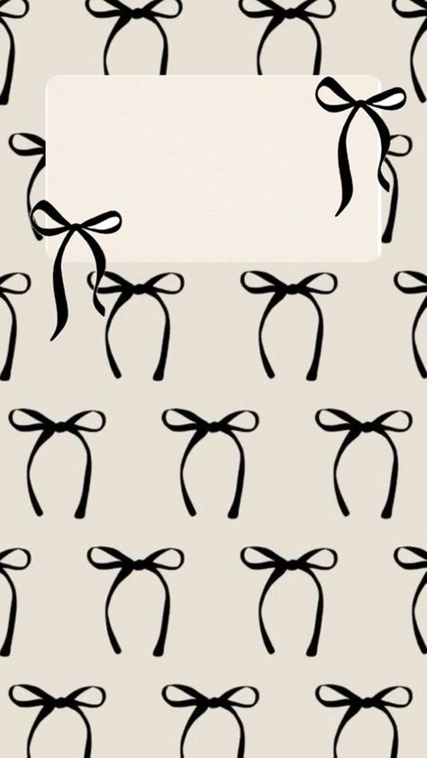 Bow Wallpaper Iphone, Cute Iphone Wallpaper Tumblr, Cute Home Screen Wallpaper, Black Bows, Cute Summer Wallpapers, Bow Wallpaper, Simple Phone Wallpapers, Simple Iphone Wallpaper, Iphone Wallpaper Photos