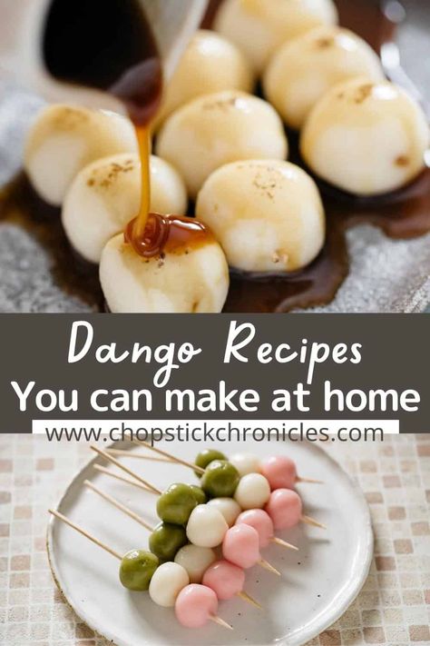 Discover traditional, popular and delicious ways to make Japanese dango with this collection of delightful and simple Japanese dango recipes. #dango #Japanesesweets #japaneserecipes #Japanesedango #dangorecipes #hanamidango #yomogidango #mitarashidango Dango Recipe Easy, Tricolor Dango, Japanese Dango, Okinawan Food, Dango Recipe, Hanami Dango, Cooking Around The World, Gluten Free Low Fodmap, Japanese Home Cooking