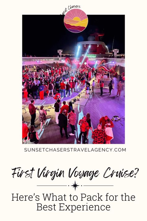 Packing for your first Virgin Voyage cruise? Check out our blog for a complete list of must-have items to bring onboard. Ultimate Bucket List, Cruise Destinations, Tropical Beaches, Best Cruise, European Tour, Set Sail, What To Pack, Travel Bucket List, Travel Experience