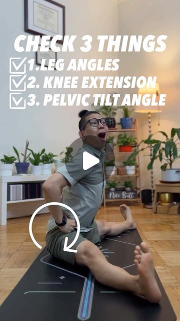 @rehabtips on Instagram: "➕Exercises for Flexibility Using Eccentric Contraction➕
✔️Long hours of sitting can lead to tight hips and adductors! We can improve flexibility through eccentric contraction, where muscles lengthen under tension. Here are some simple drills to help you become more flexible! 

✔️Don‘t forget to exit safely! This is often when injuries occur.

✔️Save, practice, and share with your loved ones!
.
.
.
Great post by @djkim.yoga
#flexiblity # UpavisthaKonasana #WideAngleSeatedForwardBend
#yogadaily #yogapratice #YogaJourney #yogaforlife #mobilitytraining" Exercises For Flexibility, Become More Flexible, Exercise Daily, Forward Bend, Pelvic Tilt, Tilt Angle, Tight Hips, Improve Flexibility, Flexibility Workout