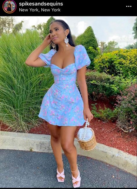 Girly Elegant Aesthetic, Classy Wedding Attire Guest, Summer Party Dress Casual, Easter Dress Black Women, Body Corns Dresses Outfit, Outfit For Picnic Casual, Summer Dresses For Big Busted Women, Stylish Modest Outfits Summer, Spring Dresses Black Women