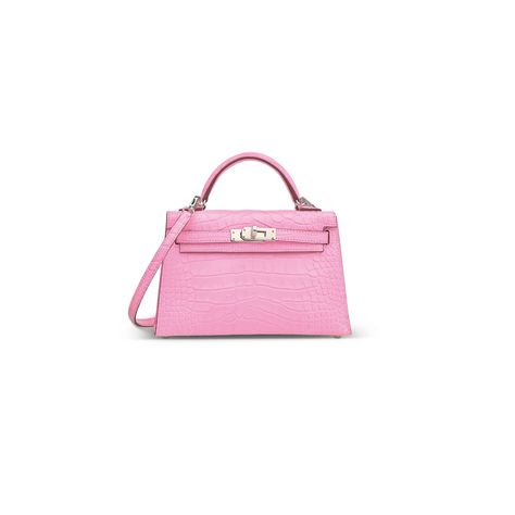 HERMÈS, 2020 Luxury Handbag Closet, Celeb Lifestyle, Pink Hermes, Pink Purses, Hermes Clutch, Mini Kelly, Trendy Purses, Hermes Kelly Bag, Luxury Bags Collection