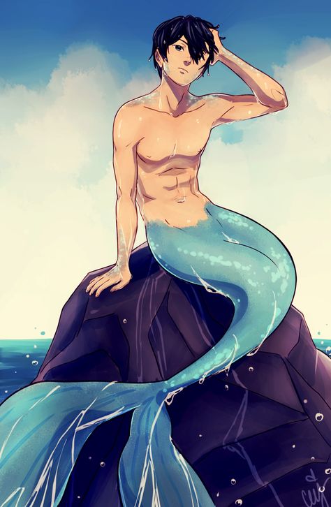 Let’s not forget Haru on mermay please | Peach Tickle Whats Merman Tails, Mermaid Anime, Haruka Nanase, Male Ballet Dancers, Mermaids And Mermen, Mermaid Art, Male Art, Creature Art, The Little Mermaid