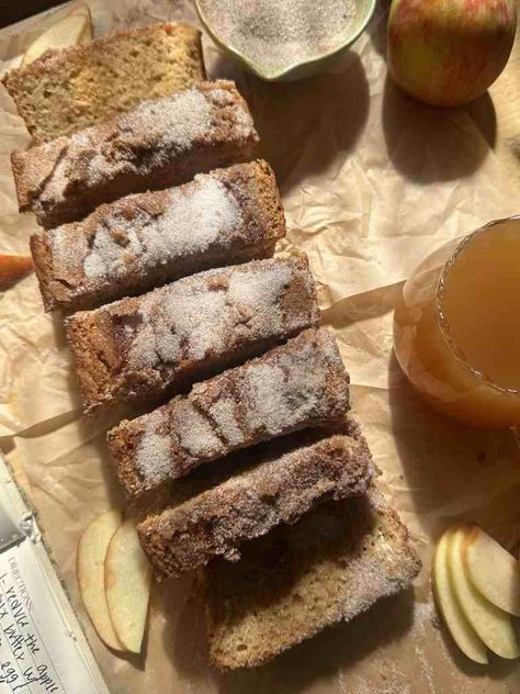 Apple Cider Donut Bread Recipe (with Muffin Variation) | Easy Fall Treat - Munchies By Mallory Meatball Sliders Hawaiian Rolls, Donut Bread Recipe, Apple Cider Bread, Easy Meatball Sliders, Sliders Hawaiian Rolls, Cider Bread, Hawaiian Rolls Recipe, Donut Bread, Making Apple Cider