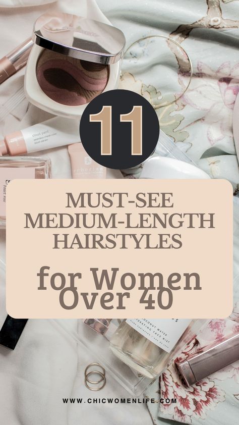 11 Must-See Medium-Length Hairstyles for Women Over 40 Medium Length Hair Women, Medium Length Hairstyle, Night Beauty Routine, Over 40 Hairstyles, Gentle Feminine, Black Women Short Hairstyles, Gorgeous Braids, Fall Hair Color Trends, Beauty Habits