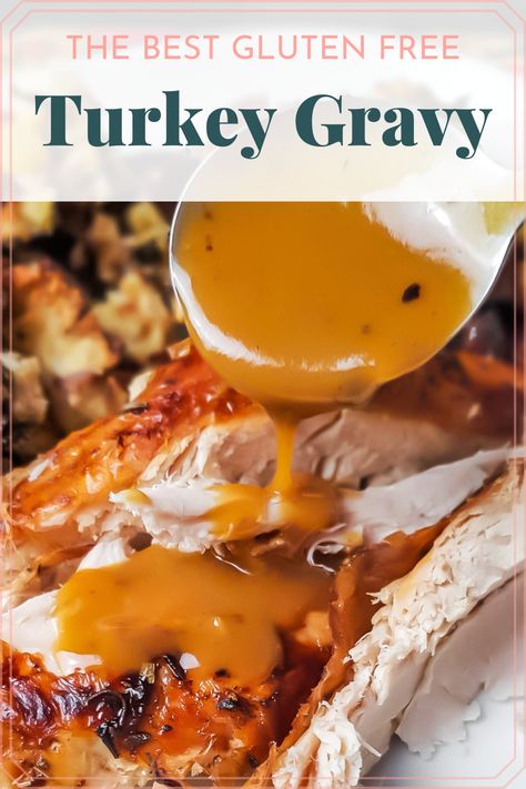 Gluten Free Turkey Gravy Recipe, Gravy Recipe Thanksgiving, Gluten Free Turkey Gravy, Gluten Free Gravy Recipe, Thanksgiving Gravy Recipes, Gluten And Dairy Free Foods, Best Gravy Recipe, Gluten Free Keto Recipes, Gravy Turkey