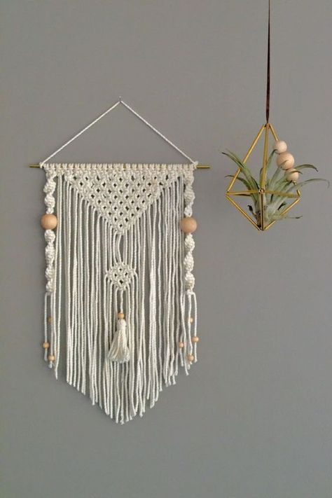 Macrame wall decor