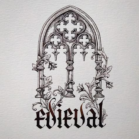 Do you also see letters in all things around you? I guess you could call it an occupational hazard of calligraphers/typographers! 🤭 What occupational hazards have you encountered? Please comment below! ✒️ #medievalarchitecture #medievalart #gothiccalligraphy #gothicscript #gothicart #gothiclettering #gothiccapitals #calligraphyinspiration #letterart #letterM #decorativeletters #calligraphymasters #cathedralwindow #inkdrawing #inkdrawingart Gothic Architecture Tattoo, Illuminated Alphabet, Cathedral Tattoo, Flash Ideas, Mystical Tattoos, Gothic Lettering, Card Tattoo Designs, Tattoo Culture, Calligraphy I