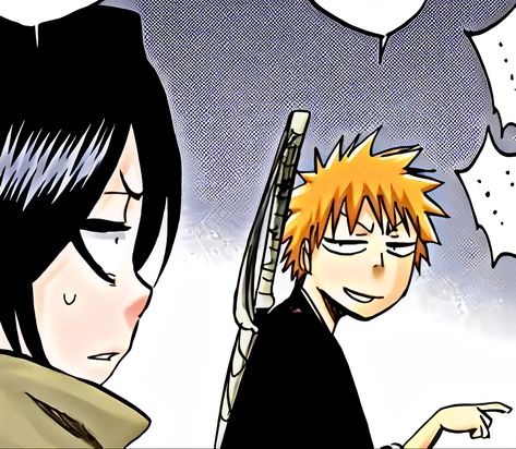 #ichigo #ichigokurosaki #rukia #rukiakuchiki Ichigo And Rukia Manga, Ichigo Saves Rukia, Ichigo X Rukia Fanart, Rukia And Ichigo Matching Icons, Rukia X Ichigo, Rukia Manga, Rukia And Ichigo, Rukia Ichigo, Ichigo Rukia