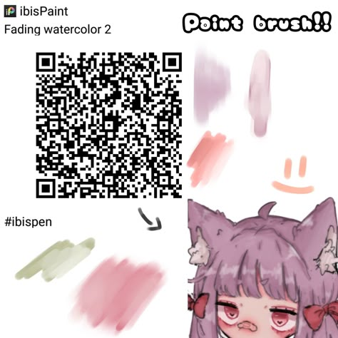 Brush Ibispaint, Ibis Brush, Brush Codes, Paint Brush Drawing, Brush Code, Arte Do Kawaii, Ibis Paint X, Brush Drawing, Paint Brush Art