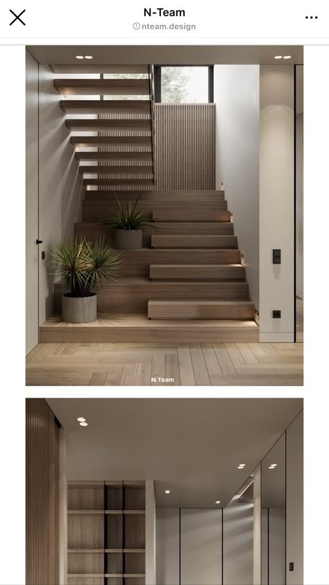 Outer Stairs Design, Inside Stairs Ideas Modern, Japandi Stairs, Stair Design Architecture, Staircase Interior Design, House Outer Design, Stairs Design Interior, Staircase Railing Design, Stairs Design Modern