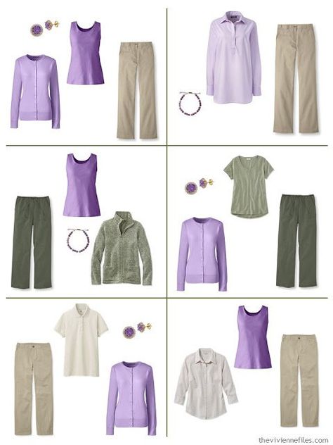 Green And Purple Outfit, Green Outfits For Women, Olive Green Outfit, Lavender Outfit, Lavender Cardigan, Olive Clothing, The Vivienne Files, Vivienne Files, Color Combos Outfit