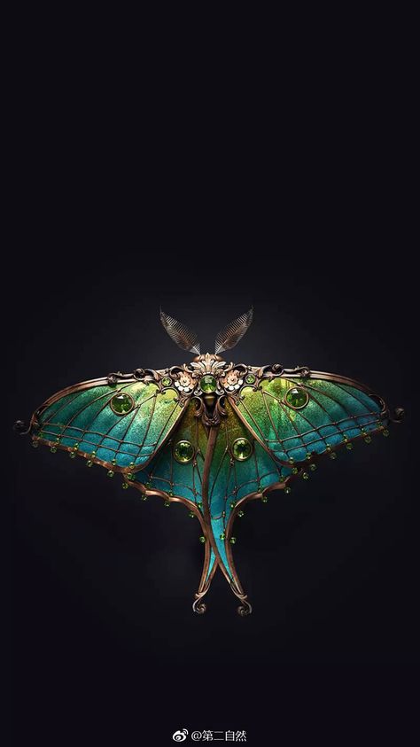 Insect Jewelry Design, Arnold Render, Borboleta Tattoo, Whimsical Nature, Insect Jewelry, Insect Art, Art Nouveau Jewelry, 영감을 주는 캐릭터, Fantasy Jewelry