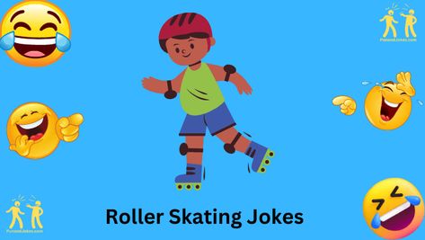 Roller skating brings joy and excitement as skaters glide and twirl on eight wheels. Adding a touch of humor to the skating rink makes the experience even more enjoyable. From beginners to seasoned skaters, these roller skating jokes are designed to bring smiles and laughter to everyone’s face. Go Roller Skating, Skating Rink, Brings Joy, Roller Skating, Skating, Humor, Humour