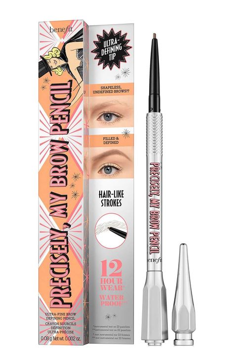 Benefit Precisely My Brow, Best Eyebrow Pencils, Precisely My Brow Pencil, Neutral Blonde, Fill In Brows, Brow Color, Makeup Mistakes, Waterproof Eyebrow, Best Eyebrow Products