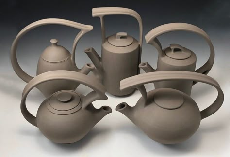 About the Artist — Christina Orthwein Tea Pot Design, Teapot Ideas, Pottery Tea Pots, Ceramic Handles, Tea Pots Art, Surreal Landscape, Teapot Design, Ceramic Tea Set, Ceramics Inspiration