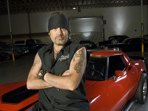 Counting Cars season two premieres April 9 on HISTORY Counting Cars, 70s Men, The Count, Car Restoration, History Channel, Tattoo Shop, Reality Tv, Tattoo Studio, Custom Cars