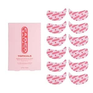 Amazon.com : Topicals Faded Brightening Under Eye Masks | Patches to Depuff, Hydrate, Brighten and Cool | Reduce Dark Circles and Fine Lines | Contains Kojic Acid, Caffeine and Niacinamide (Set of 6) : Beauty & Personal Care Dewy Skin Products, Clean Girl Products, It Girl Must Haves, Pore Skincare, Body Lotion Aesthetic, Lotion Aesthetic, Skincare To Buy, Under Eye Masks, Body Care Essentials