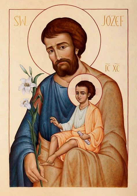 Saint Joseph Wallpaper, Saint Joseph, Saint Joseph Art, Blessed Mother Statue, Catholic Wallpaper, Faith Church, Sao Jose, Orthodox Christian Icons, 19th Century Paintings