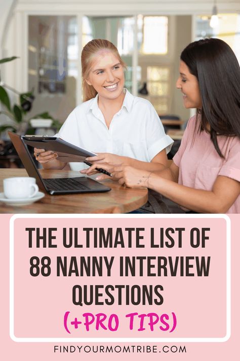 Infant Nanny, Babysitter Interview Questions, Activities For Employees, Nanny Interview Questions, Nanny Contract, Nanny Ideas, Live In Nanny, Icebreaker Games, Nanny Life