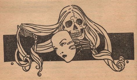 Vintage Ink Illustrations, Horror Magazine, Vintage Illustration Art, Love Magic, Pulp Magazine, Desenho Tattoo, Arte Inspo, Creation Couture, D B