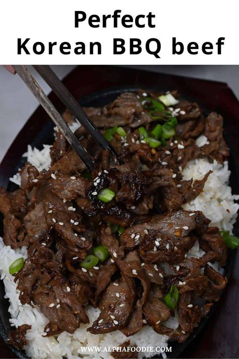 Beef Bulgogi Ground Beef, Healthy Beef Bulgogi, Korean Beef Bulgogi Recipe, Korean Beef Recipe Bulgogi, Bul Gogi Korean Beef, Korean Beef Bulgogi, Korean Bbq Beef, Low Sugar Desserts, Beef Strips