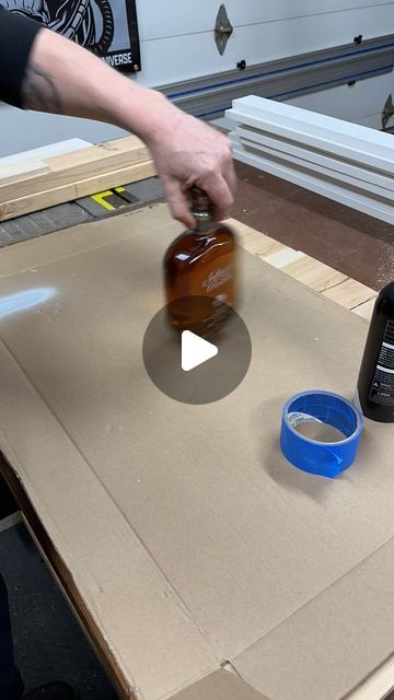 Matthew Lange on Instagram: "Using my @xtool.official F1 to engrave a @jeffersonsbourbon bottle for a retirement gift. First I spray it with a laser marking spray. Then the Xtool F1 has no problem engraving the glass. It leaves a really clean engraving too. The spray also just wipes off with a paper towel so it’s super quick clean up. Might need an ashtray to go along with this bottle.   #bourbon #jeffersonbourbon #jeffersonreserve #smallbatch #whiskey #verysmallbatch #verysmallbatchbourbon #laser #engraved #engraving #laserengraving #laserengraved #xtoolofficial #xtools1 #xtoolf1 #xtool #retirement #quitting #oldman #happyretirement #notwoodworking" Glass Bottle Engraving, Laser Glass Engraving, Diy Jack Daniels Bottle Projects, Empty Glass Bottle Ideas, Whiskey Bottle Crafts Diy, Bourbon Bottle Crafts, Whiskey Bottle Crafts, Liqour Bottles, Bottle Engraving