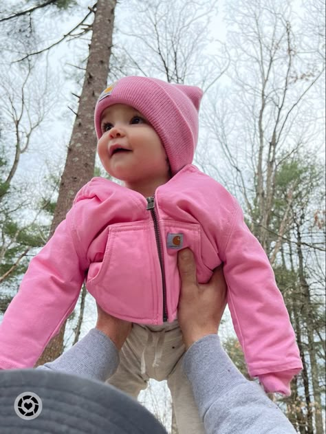 Girls Carhartt Outfit, Baby Carhartt Outfit, Baby Girl Carhartt Outfits, Carhartt Beanie Outfit Baby Boy, Baby Carhartt Beanie, Carhartt Baby Girl, Carhartt Outfit, Kids Carhartt, S Girl