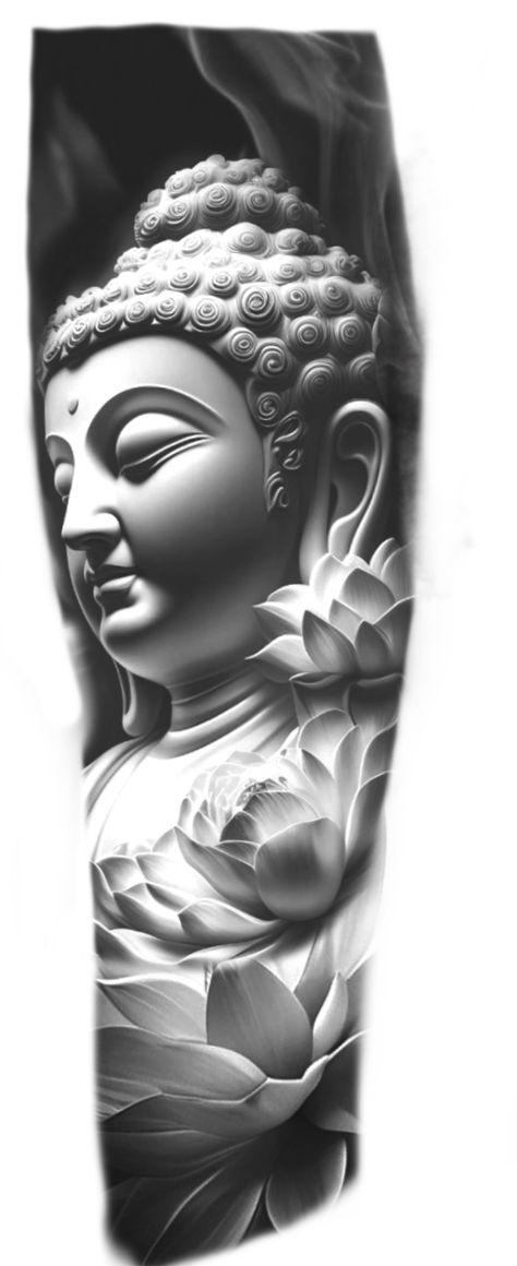 Buddha Tattoo Design Drawing, Buddah Tattoo Designs Men, Buddha Tattoo Chest, Buddha Tattoo Men, Buhda Art Tattoo, Buddha Tattoo Design Men, Phat Tattoo, Japanese Buddha Tattoo, Japanese Buddha Tattoo Design