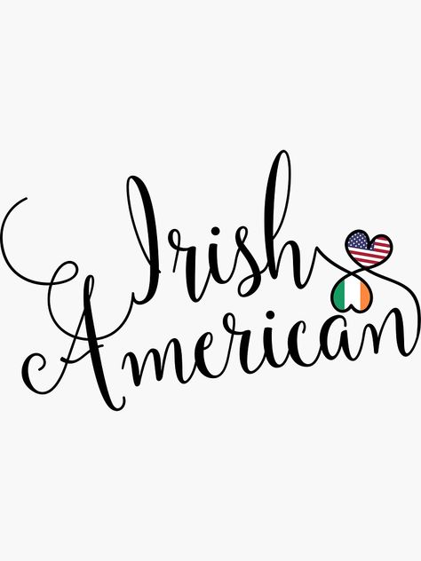 "Irish American Entwined Hearts Sticker" Sticker by Celticana | Redbubble Entwined Hearts, Genealogy Gifts, Irish Genealogy, Heart Stickers, Mask For Kids, Genealogy, Sticker Design, Vinyl Sticker, For Sale