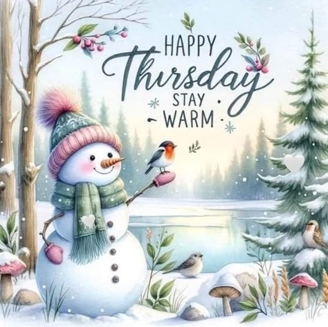 Christmas Thursday, Good Morning Winter Images, Happy Thursday Pictures, Beautiful Blessed Day, Thursday Morning Quotes, Happy Thursday Morning, Happy Thursday Images, Thursday Images, Thursday Greetings