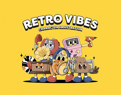 Check out new work on my @Behance profile: "Retro Vibes Character Mascot Illustration" http://be.net/gallery/200118173/Retro-Vibes-Character-Mascot-Illustration Rubber Hose Character, Retro Illustration Graphics, Semester 5, Graphic Design Character, Retro Mascot, Mascot Illustration, Retro Illustrations, Retro Character, Character Mascot