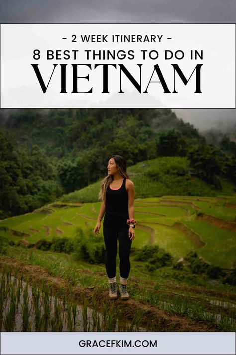 Vietnam Travel Guide | How to Spend 2 Weeks in Vietnam Things To Do In Vietnam, Travel To Vietnam, Vietnam Itinerary, Travel Vietnam, Vietnam Travel Guide, Visit Vietnam, Travel Credit Cards, Going To Rain, Halong Bay