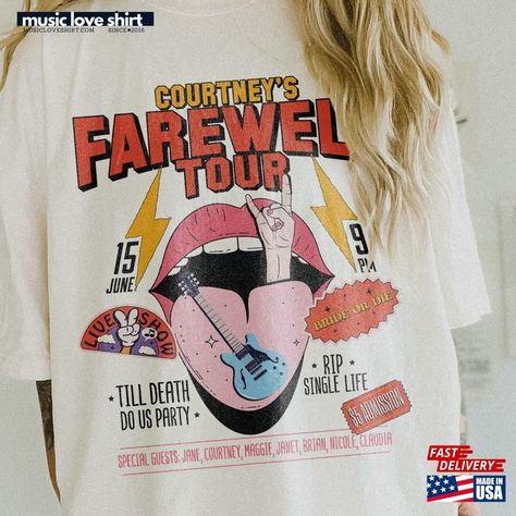 Farewell Tour Bachelorette Shirt T-Shirt Hoodie Check more at https://musicloveshirt.com/product/farewell-tour-bachelorette-shirt-t-shirt-hoodie/ Bachelorette Shirt, Bachelorette Shirts, Special Guest, Family Gifts, Family Shirts, Hoodie Sweatshirt, Unisex T Shirt, Hoodie Shirt, Sweatshirts Hoodie