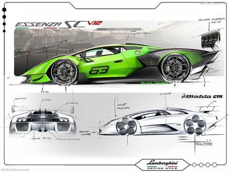 Futuristic Cars Design, Concept Vehicles, Lamborghini Miura, V12 Engine, Car Artwork, Industrial Design Sketch, Car Design Sketch, Car Inspiration, Concept Car Design