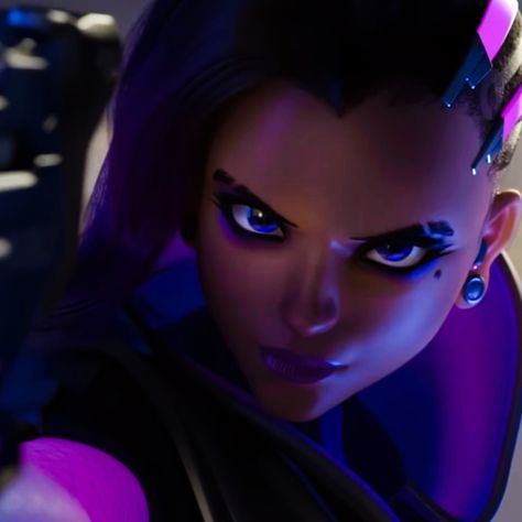 Overwatch shorts animated (infiltrated) -𝐏𝐥𝐞𝐚𝐬𝐞 𝐝𝐨𝐧'𝐭 𝐫𝐞𝐩𝐨𝐬𝐭 Sombra Pfp, Sombra Ow, Sombra Overwatch, Overwatch 2, Blizzard Entertainment, Game Characters, Overwatch, Game Character, Art Style