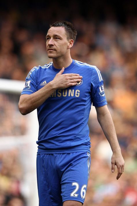 John Terry 2012 Chelsea Blue, John Terry, England National Team, English Men, Chelsea Football Club, Chelsea Football, Football Coach, Professional Football, Chelsea Fc