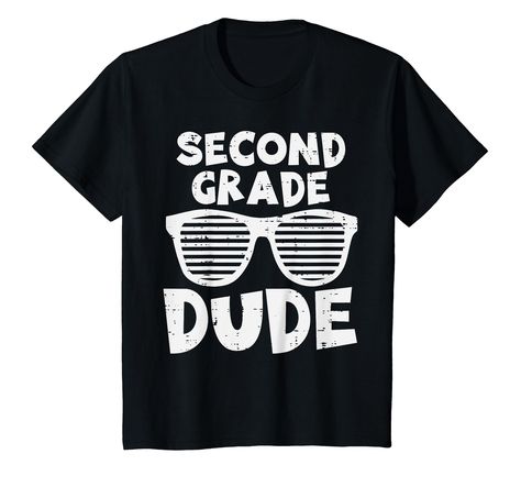 PRICES MAY VARY. Grab this 2nd Second Grade Dude T-Shirt for your little son or nephew! It's the perfect back to school gift idea for boys, kids from dad, mom or teacher for the first day of school in 2nd grade This 2nd Second Grade Dude T-Shirt is a perfect gift for back to school, first day of school or last day of school graduation student kids, boys who will proudly wear this second grade tee outfit clothing clothes apparel Lightweight, Classic fit, Double-needle sleeve and bottom hem School Trends, School First Day, Kindergarten Shirts, Mother Shirts, School Tees, T Shirt Image, School Boy, Tee Outfit, Fourth Grade