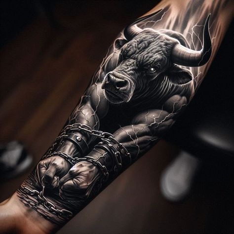 Mythical Creature Tattoo, Tattoos For Leg, Voll Arm-tattoos, Forearm Cover Up Tattoos, Underarm Tattoo, Gladiator Tattoo, Unique Tattoos For Men, Realistic Tattoo Sleeve, Full Sleeve Tattoo Design