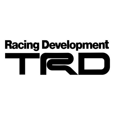 Trd Logo, Toyota Racing Development, Development Logo, White Png, Toyota Logo, Car Logo, Vector Free Download, Photo Art Gallery, Car Logos