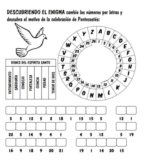 Actividades para trabajar Pentecostés y el Espíritu Santo Kids Church Activities, Gifts Of The Spirit, Bible Activities For Kids, Bible Crafts For Kids, Bible Activities, Pentecost, Christian School, Bible Crafts, Kids Church