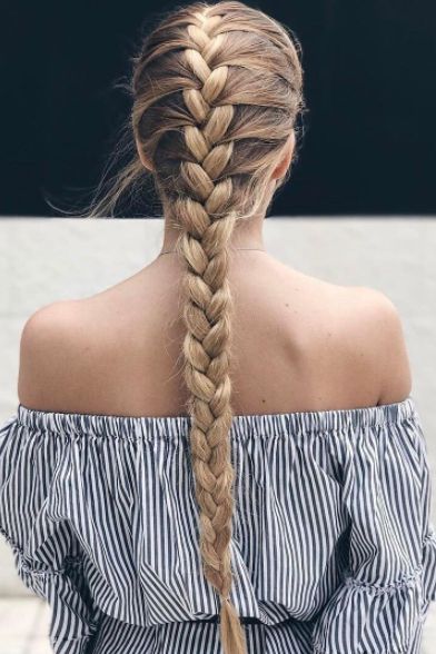 French Braid One, Luxy Hair, Long Face Hairstyles, Tumblr Hair, French Braid Hairstyles, Balayage Blonde, Hair Blog, Braided Hairstyles Tutorials, Braided Hairstyles Easy