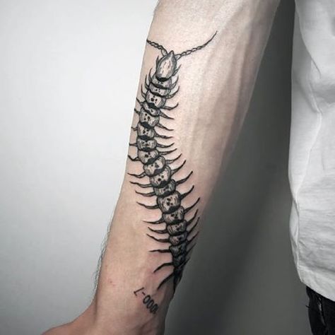 Andrew Tattoo, Centipede Tattoo, Style Tattoo, Tattoo Art Drawings, Tattoo Meaning, Awesome Designs, Tat Ideas, Little Tattoos, Body Modifications