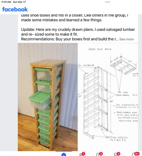 Diy Home Storage Ideas, Diy Office Storage, Organizing Boxes, Diy Storage Ideas, Craft Room Organization Diy, Diy Storage Shelves, Craft Shed, Sewing Room Design, Organize Craft Supplies