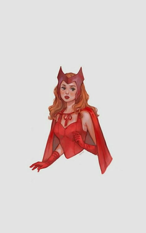 Wandavision Art, Wanda Wallpaper, Marvel Drawings, Scarlet Witch Marvel, Marvel Images, Marvel Fan Art, Marvel Comics Wallpaper, Jeremy Renner, Marvel Wallpaper