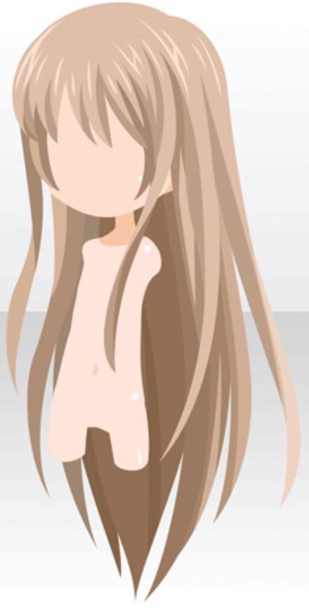 Straight Anime Hair, Hair References, Chibi Hair, Manga Hair, Hair Anime, Cocoppa Play, Anime Hair, Hair Reference, How To Draw Hair